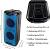 MEDION PX-1 Plus Partybox (Akku, mit Mikrofon, tragbarer Produktbild-Vorschau 9