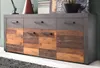 trendteam Salle de séjour Sideboard Indy Graphite Gris Voir les images du produit 13
