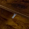 vetrina okwish con illuminazione a LED, armadio alto con 2 Anteprima dell’immagine prodotto 9