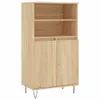 vidaXL Deska barowa dąb sonoma 60x36x110 cm materiał Podgląd zdjęcia produktu 2