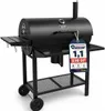 THE BLACK BEAST Holzkohlegrill Grillwagen - Kohlegrill BBQ Produktbild-Vorschau 1