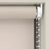 Close-up view of a roller blind mechanism and fabric. Produktbild-Vorschau