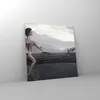 Bilder auf glas - Tiere Katze Mode Modell - 60x60cm - Produktbild-Vorschau 4