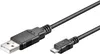 Goobay 93922 Cavo USB 2.0 Hi-Speed, nero, 0,6 m - Anteprima dell’immagine prodotto 3