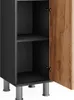 Badmöbel-Set Vicco Fynn Anthrazit/Goldkraft Eiche 4 Teile, Produktbild-Vorschau 6