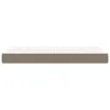 Taschenfederkernmatratze Mittel Taupe 90x200x20 cm Stoff Produktbild-Vorschau 4