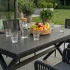 Gartenmöbel Set AFUERA aus Alu und Rope, moderne Outdoor Produktbild-Vorschau 2