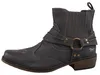 Auf dem Bild ist ein grauer Stiefel zu sehen der von der Seite betrachtet wird. Die Oberfläche des Stiefels scheint glatt und robust zu sein und zeigt eine klare Formgebung. Produktbild-Vorschau