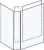 Esselte Panorama Ring Binders 4 x 16 mm White, Weiß, 16 mm Produktbild-Vorschau 2
