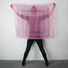 Baumwolltuch - Indisches Muster 1 - rosa 2 - quadratisches Produktbild-Vorschau 9