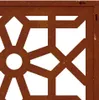 vidaXL Zahradní nástěnná dekorace 55x55 cm Corten Steel Náhled obrázku produktu 5