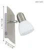 Spot Contemporaneo Enea In Acciaio Nichel Satinato 1 Luce Anteprima dell’immagine prodotto 3
