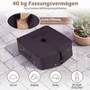 KOMFOTTEU Sonnenschirmständer befüllbar, Sandsack Produktbild-Vorschau 4