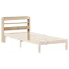 Kopfteil mit Ablagen 100 cm Massivholz Kiefer Produktbild-Vorschau 6