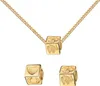 Glücksanhänger Würfel Gold 585 Ketten-Anhänger Gold für Produktbild-Vorschau 1