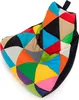 Ecopuf, Keiko Patchwork kreslo Outdoor, sedací vak, Čierna Náhľad obrázku produktu 2