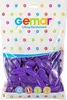 Palloncini viola pastello, G90, 25 cm, 100 pz. Anteprima dell’immagine prodotto 3