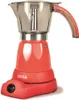 JOCCA 5449R, Mokka-Kanne, Rot, Edelstahl, 6 Tassen, 1 Produktbild-Vorschau 9