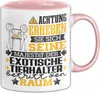 ExotischeTierhalter Geschenk Tasse Lustiger Spruch Erheben Produktbild-Vorschau 1