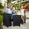 Mofut Koffer Trolley XL, Rollkoffer ABS, Reisekoffer Produktbild-Vorschau 3