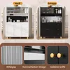 Flieks Küche Hochschrank mit Ladefunktion, Küchenbuffet Produktbild-Vorschau 8