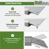 TRUTZHOLM Eventrampe 198 cm Taglast 600kg Alu grau Produktbild-Vorschau 4