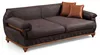 Modern Komplett Wohnzimmer Set Sessel Sofa Couch Polster Produktbild-Vorschau 5