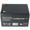 Multipower MP12-12B Akumulator kwasowo-ołowiowy 12 V 12 Ah Podgląd zdjęcia produktu 1