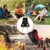 Campingstuhl mit Kopfstütze - bis 150 kg - tragbarer Produktbild-Vorschau 4