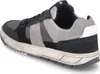 Bullboxer Herren Low Sneaker Schwarz Grau Leder Textil Produktbild-Vorschau 3