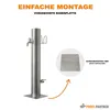 PROFI-PARTNER Edelstahl-Wasserzapfsäule – 2 separat Produktbild-Vorschau 8