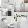 Toilettenpapierhalter Ohne Bohren mit Ablage, Selbstklebend Produktbild-Vorschau 5