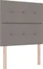 Boxspringbett mit Matratze & Bank Grau 120x190 cm Stoff, Produktbild-Vorschau 6