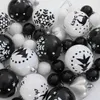 vidaXL Weihnachtskugel-Set 40 pcs Schwarz und Weiß Produktbild-Vorschau 6