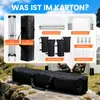 Arvioo Pavillon 3x3m mit Seitenteilen, Faltpavillon Produktbild-Vorschau 8