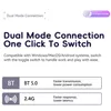 Průhledná bezdrátová myš s duálním režimem, BT5.0 2.4G Náhled obrázku produktu 3