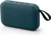 A teal Bluetooth speaker with a black strap is shown against a white background. Náhled obrázku produktu
