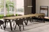 Endo-Möbel XXL Esstisch Lungo 130cm - 405cm ausziehbar bis Produktbild-Vorschau 1