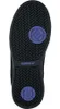 The image shows the sole of a black and purple shoe. Produktbild-Vorschau
