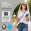 FARE FiligRain ToGo Mini-Taschenschirm, Farbe:Creme Produktbild-Vorschau 3