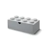 LEGO Desk Drawer 8 Noppen Aufbewahrungsbox mit Schublade - Produktbild-Vorschau 1