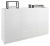 Komoda 160 cm zásuvky dveře skříňka FRAMIRE R-160-S4 bílá Náhled obrázku produktu 7