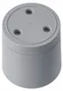 GRAUER BLUMENTOPF 24cm Topf mit Untersetzer CLIC+DROP Produktbild-Vorschau 19