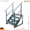 Scala di sbarco Scala in acciaio Scala autoportante a 4 Anteprima dell’immagine prodotto 4