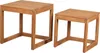 Beistelltisch Verwood 2er Set Teakholz massiv Garten Produktbild-Vorschau 4