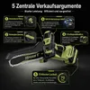 Mini Akku Kettensäge 8 Zoll, 1800W Bürstenlos Produktbild-Vorschau 2