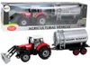 Zemědělský Traktor Bagr S Tanker Drive červená Náhled obrázku produktu 1