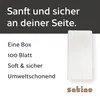 Satino by WEPA Prestige Kosmetiktücher in der Flachbox - Produktbild-Vorschau 3