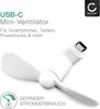 CELLONIC USB C Ventilator für Handy Smartphone Tablet: Produktbild-Vorschau 2