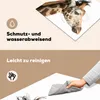 KitchenYeah© Herdabdeckplatte Tier - Giraffe - Weiß , Produktbild-Vorschau 2